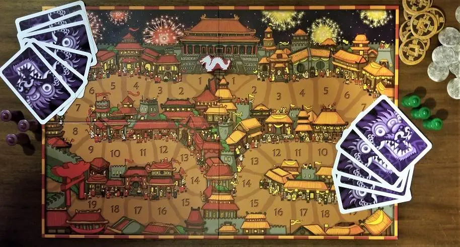 Dragon Parade Set Up