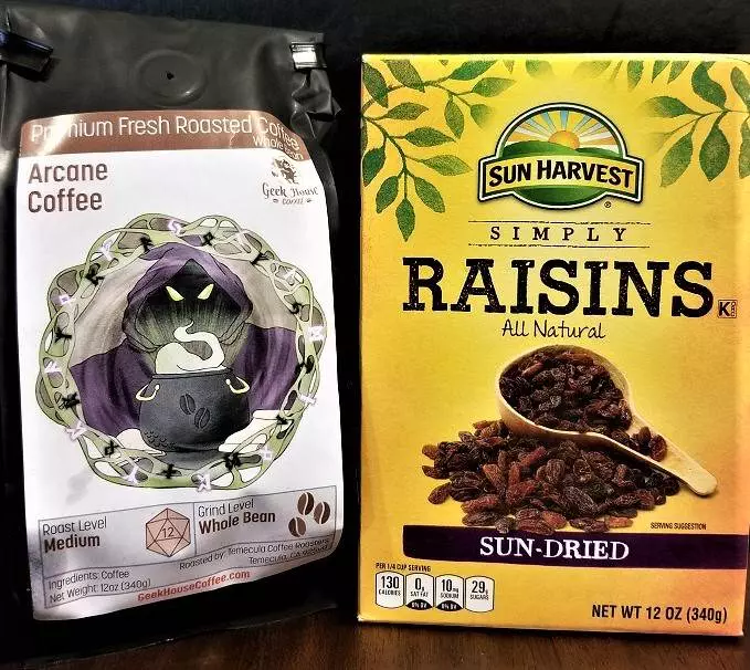 Coffee and Raisins?!