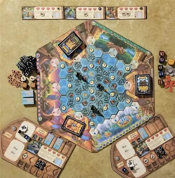 Quests & Cannons Co-Op Mode 2-Player Setup