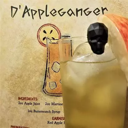 Mystic Libations D'Appleganger Mocktail