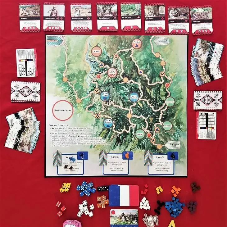 The Red Burnoose: Algeria 1857 2-player Setup