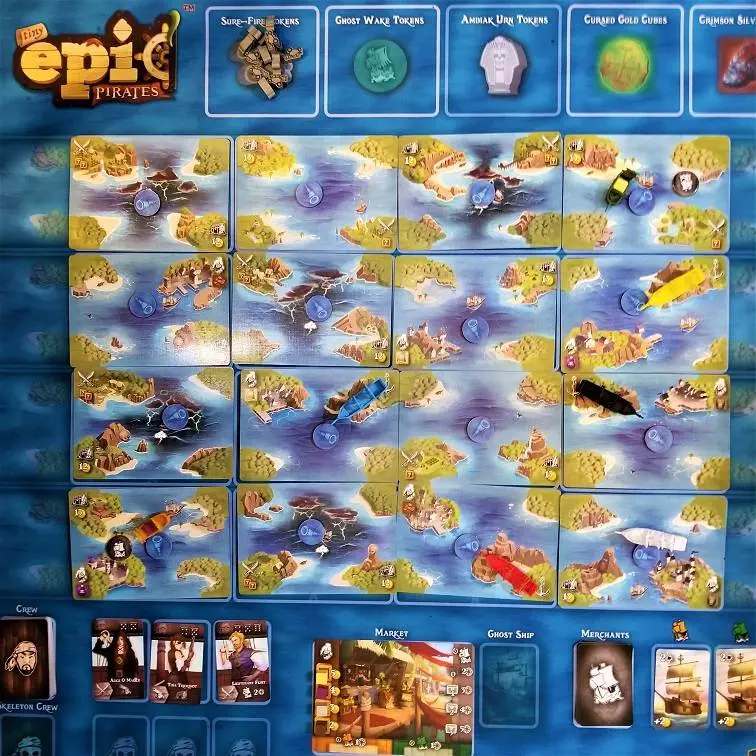Tiny Epic Pirates Setup