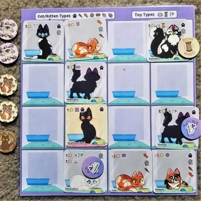 Way Too Many Cats Board