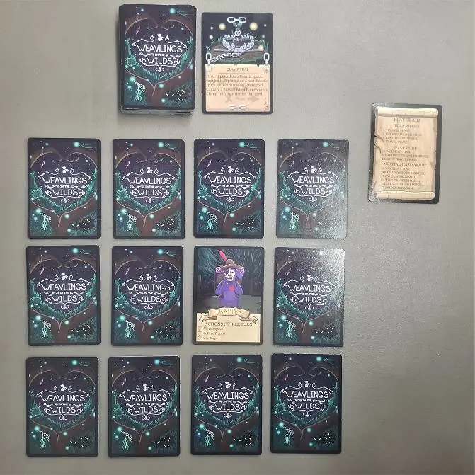 An example setup for Weavlings of the Wilds by Atomic Automaton