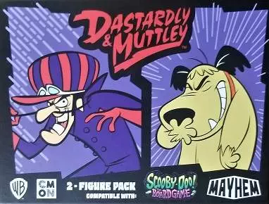 Dick Dastardly and Muttley game expasion for Scooby Doo: The Board Game from CMON