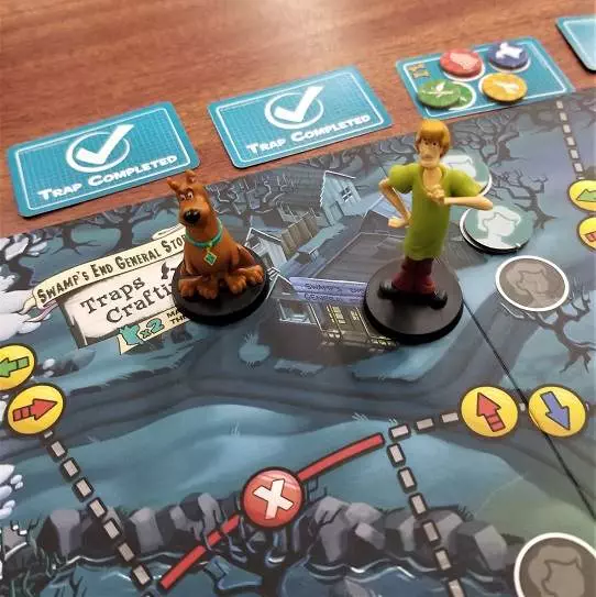 Shaggy and Scooby Doo Pair Up To Complete a Trap in Scooby Doo: The Board Game from CMON