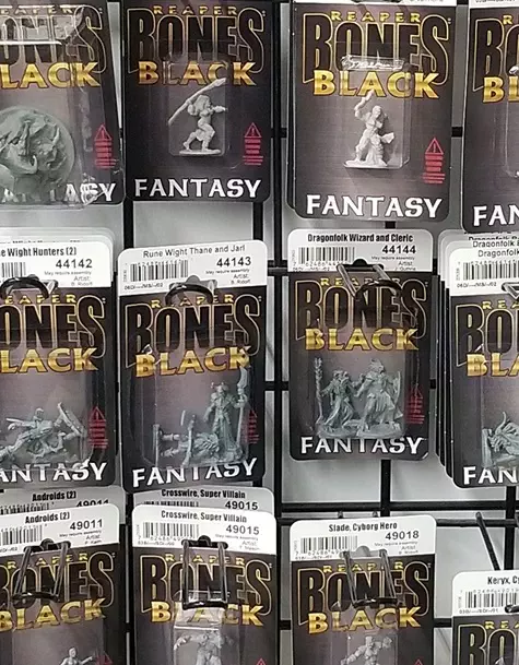 decorative photo of Bones Black Series RPG Miniatures