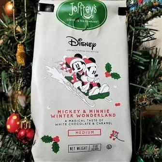 Disney Mickey Minnie Winter Wonderland Medium Roast Joffreys Ground Coffee New